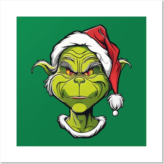 Grinch Wall Art by ahmadist